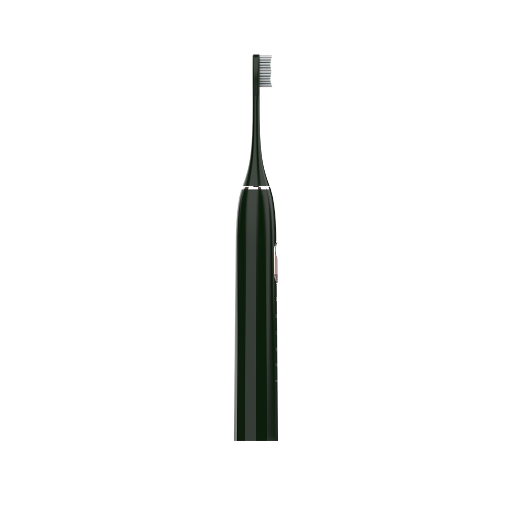 Black USB rechargeable electric toothbrush supplier-1